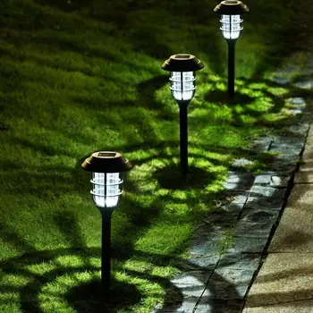 1/2/4/бр Слънчев Шарени газонный лампа LED Домакински Открит Водоустойчив Perfekt-лампа на Градински Парк Земята Озеленяване и Декоративна лампа