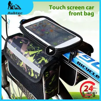 1 ~ 10 бр., водоустойчив мотор тръба на рамката, чанта за велоспорта, държач за мобилен телефон с чувствителен на допир екран, мотор седельная чанта за велосипед