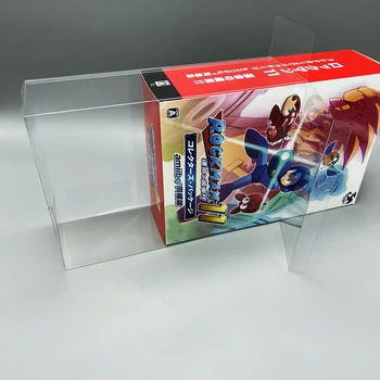 1 Кутия протектор за NS Mega Man 11: Gears of Destiny! Са подбрани осъществяване на прозрачна витрина amiibo, кутия за събиране на