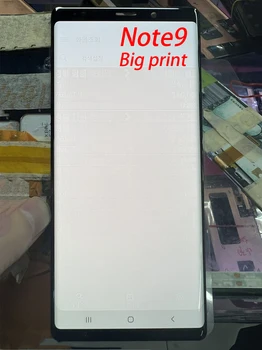 100% тест Оригинален LCD дисплей За SAMSUNG GALAXY Note 9 SM-N960D N960F N960U сензорен Дисплей, Дигитайзер, сглобени С Дефект