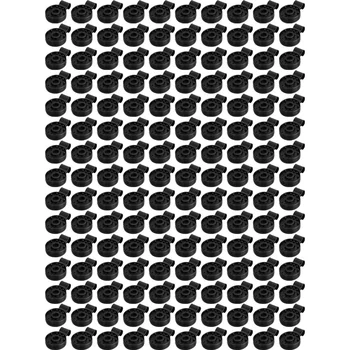 150 бр. пластмасови щипки черен цвят, за да се защитим плат, плат за оцветяване, пластмасови щипки