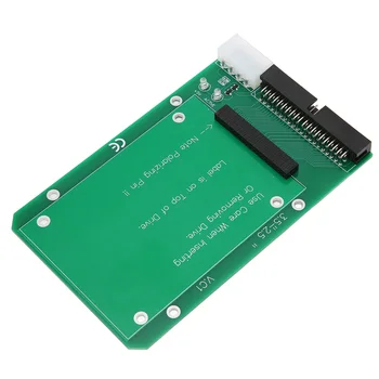 2,5 инча до 3,5-инчов SATA HDD SDD 44Pin IDE Converter карти сигурен пренос на печатна платка Адаптер за твърд диск Конвертор карти за КОМПЮТЪР на Компютър