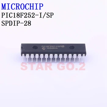 2 бр. X PIC18F252-I/SP, SPDIP-28 МИКРОЧИПА Microcontroller