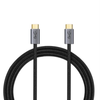 20 Gbit/от 8 До 60 Hz PD 100 W Кабел USB3.2 Type-C за MacBook Pro, аксесоар за кабел USB-C
