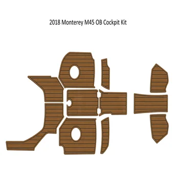 2018 Monterey M45 OB Кокпит Подложка За Лодки EVA Пяна Изкуствен Лик Палубни Подложка За Пода Подови Основа Самоклеящийся Стил SeaDek Gatorstep