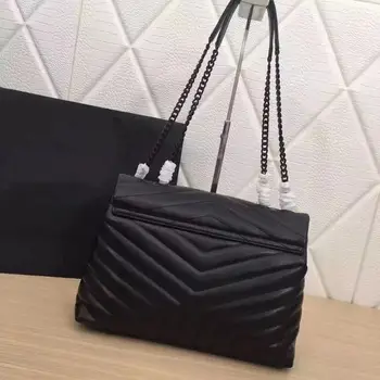 2023 Модни висококачествена кожена чанта на верига, квадратна дамска чанта, дизайнерска марка чанта през рамо, дамски чанти-незабавни посланици