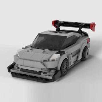 357 бр., модел на спортен автомобил MOC Speed Champion Pikes Peak, строителни блокове, Технологични тухли, творческа сглобяване 