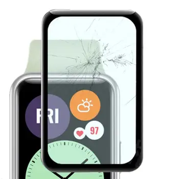 3D извити умни часовници с пълен ръб, мека защитен филм, предпазващ калъф Huawei Watch Fit/Honor Watch ES, защитно покритие за екрана