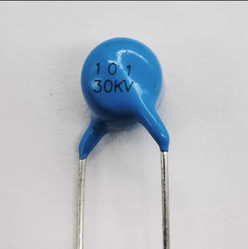 50 бр. Високочестотни сини керамични чип-кондензатори 30 кВ 101 до 100 pf, високо напрежение източник на захранване, керамичен кондензатор диэлектрический