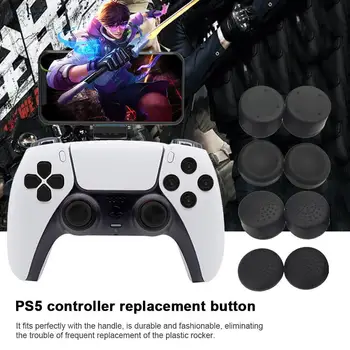 8шт Силикон Контролер Thumb Stick Grip Осп за PS5/PS3/Xbox 360 Аксесоари