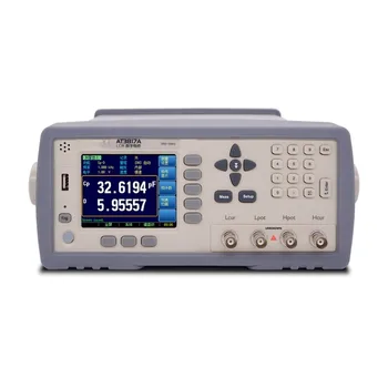 At3818 10 Hz-300 khz Точност 0,05% Компенсиране на постоянен ток Dcr Тест 0,01 В-2.00 В Цифров Lcr Метър