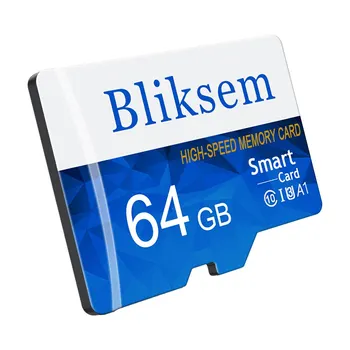 Bliksem Micro SD Карта памет Карта Class10 64GB U3 4K и Високоскоростна флаш-карта TF Mecard C10 A1