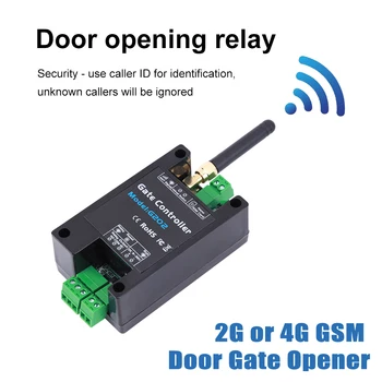 G202 2G Дистанционно Управление 200 Потребители GSM Отварачка за Врата Реле Достъп До Вратата Безжична Отварачка За врати За Безплатно обаждане 850/900/1800/1900 Mhz
