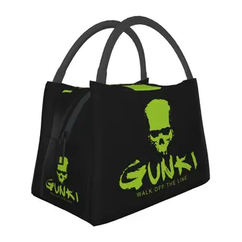 Gunki-fiambreras portátiles para mujer, bolsa térmica multifunción против aislamiento para alimentos, contenedor de Pinic para viaj
