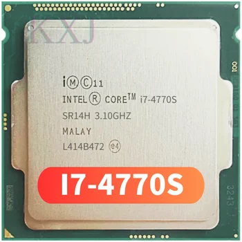 Intel Core i7-4770S i7 4770S Четириядрен восьмипоточный процесор 3,1 Ghz, 65 W 8 М LGA 1150