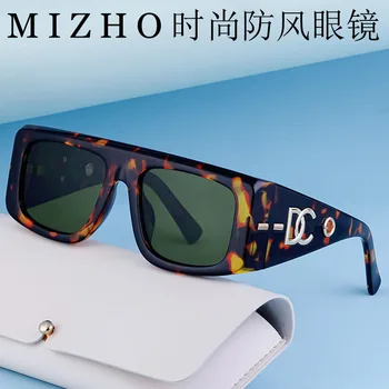 MIZHO 2024 Извънгабаритни Дамски Слънчеви Очила В Голяма Рамка, за Елитен Марка Мъжки Слънчеви Очила Дамски Модни Нюанси UV400 Vintage слънчеви Очила Piolt