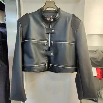 ui028 Модерен мъжки палта и якета 2023 за подиум, луксозен европейски дизайн, мъжки дрехи, за партита