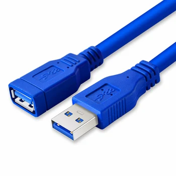 USB удължителен кабел USB 3.0 Кабел за Smart TV, PS4 Xbox One SSD USB3.0 2,0 до удлинителю Кабел за данни Мини USB удължителен кабел