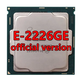 Xeon platiunm E-2226GE официалната версия на процесора 12 MB 3,4 Ghz 6 Core/6Therad 35 W ЗА дънната платка