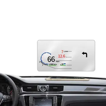 Авто HUD дисплей на предното стъкло, отразяваща филм HUD на предното стъкло, гъвкав дисплей с висока резолюция HD и за всички модели автомобили