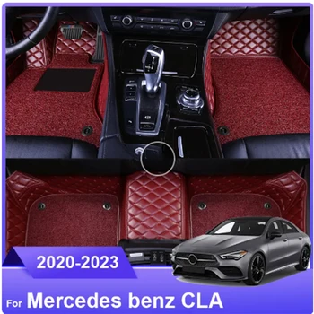 Автомобилен тампон за секс по поръчка за Mercedes Benz CLA 2020 Аксесоари за интериора Здрав дебел килим по поръчка за LHD и RHD