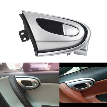 Автомобилна лявата вътрешна врата копчето за suv Luxgen 7 U7 2011-2017 Врата копчето, хромирана вътрешна рамка, която да закопчалката