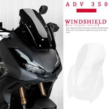 Аксесоари За мотоциклет Предното Стъкло, Предното Стъкло Ветрозащитный Екран Дефлектор Спойлер Протектор За Honda ADV 350 Adv350 2022 2023