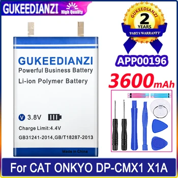Батерия GUKEEDIANZI 2400 ма за плейъра onkyo XDP-300R DP-X1 100R DP-CMX1 X1A HA200 HA300 PD-S10 DP-S1 A HA-p90sd Bateria