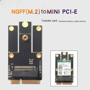 Безжична мрежова карта NGFF за Mini Pci-e, карта-адаптер M2 за Mini Pcie, безжична мрежова карта Bluetooth.