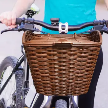 Велосипедна кошница с капак, Кошница за предния кормилото на Велосипеда, аксесоари за пътуване