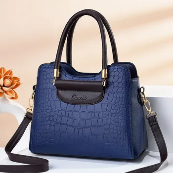 Гореща Разпродажба, Проста Висококачествена чанта на рамото, Жените Есенна новост 2023, Модни Дамски чанти-месинджър Голям капацитет