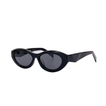 Дамски Мъжки Модерни Лещи UV400, Нови Слънчеви очила Cat Eyes, Фирмен дизайн на Корпуса, Очила В Ацетатна рамки, Очила Gafas Oculos De Sol