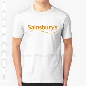 Ежедневни Градинска Облекло с Логото на Sainsbury Лого, Тениска с Графичен Дизайн от 100% Памук
