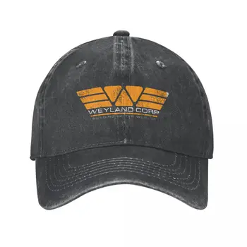 Ежедневни Деним Шапка Weyland Corp, Строящая най-добрите светове, бейзболна шапка за татко, Шапката на възстановяване на предишното положение, Чужденците, на Филма 