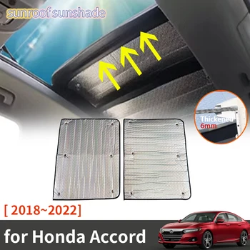 За Honda Accord 10-то поколение 2018 2019 2020 2021 2022 X Аксесоари Люк На Покрива Козирка На Покрива, Топлоизолация на Предното Стъкло на Автомобил