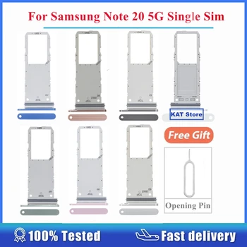 За Samsung Galaxy Note 20 Слот за притежателя на СИМ-карта 5G С Едно Чекмедже за sim-карти С Инструмент За извличане на Пин-код Резервни Части