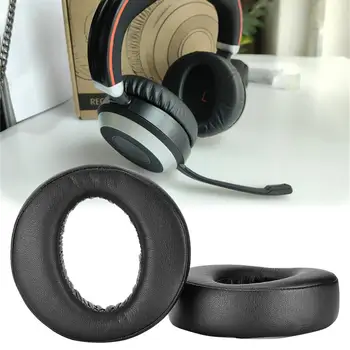 Защитни удобни дишащи накладки за слушалки, замяна за Jabra Evolve 80 UC