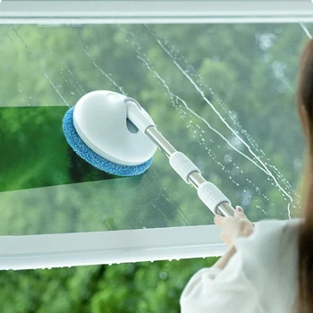 Интелигентен робот за почистване на стъкло, безжичен електрически прибиращ прахосмукачка за определяне на тавани, врати, прозорци и подове