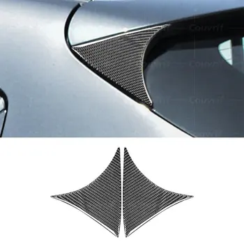 Калъф от въглеродни влакна за Mazda 3 Хечбек, BM, стикери за украса на опашката Mazda 3 Axela BM 2014-2017, Аксесоари за въглеродни етикети