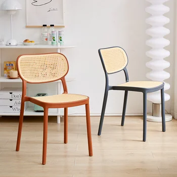 Креативен майсторски стол, пустотелые столове за хранене, Удебелена пластмасови мебели за дома, здрава кухненски мебели с товар