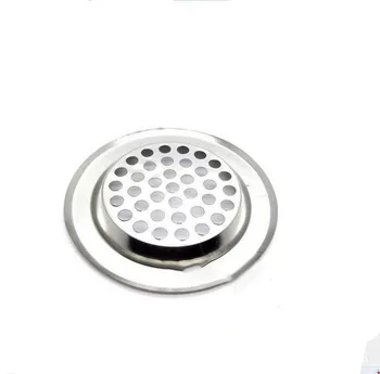 Кухненски филтър за мивка За вода Мрежест филтър за мивка с Кухненски инструмент От неръждаема стомана, Капак за източване на пода в банята, Опашки за коса в банята