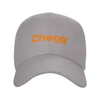 Маркова шапка с графичен логото на Chegg, висококачествен деним, шапка, Вязаная капачка, бейзболна шапка