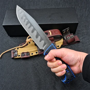 Милър Bros.BIsdes M8 Плодов Нож Z-да се носят Стоманен Нож 60-61HRC Твърдост G10 Дръжка Открит Походный Джобен Нож За Самозащита