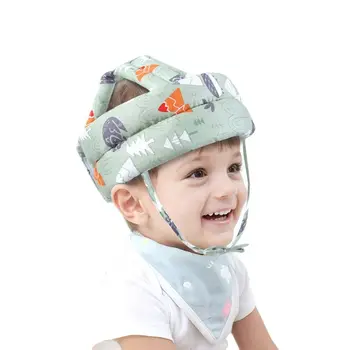 Многоцветен cartoony сладък регулируема защитна капачка за главата на детето, предпазни възглавници за детска каска, защитна капачка за главата