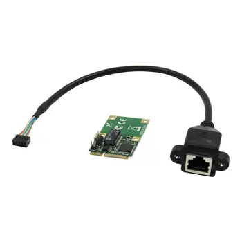 Мрежова карта на сървъра Mini PCIe Gigabit Ethernet 82574L Ethernet adapter card EXPI9301CT
