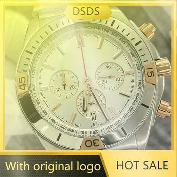 Мъжки часовник Dsds 904l, кварцов часовник от неръждаема стомана 45 mm-BR