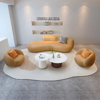 Обивочная плат за защита на дивана от драскотини в скандинавски стил, Дълга дизайнерски поролоновая гъба за дивани, Модерни мебели за дома Divani Soggiorno
