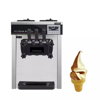 Оборудване за производство на Сладолед MK-618CTBChina, Оборудване за производство на Сладолед с 3 Вкусове, Мека самоохлаждающаяся Машина За Производство на Сладолед CFR МОРЕ