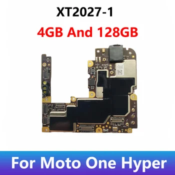 Оригиналът е за дънната платка Motorola Moto One Hyper XT2027-1, мобилни електронни табла с чиповой панел 4 GB и 128 GB