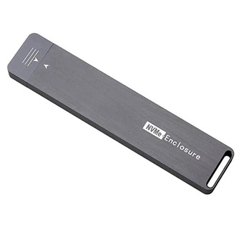 Поддръжка на кутията за свързване на външен твърд диск NVME до USB3.0 2230 2242 2260 2280 Адаптер за карти на твърдия диск